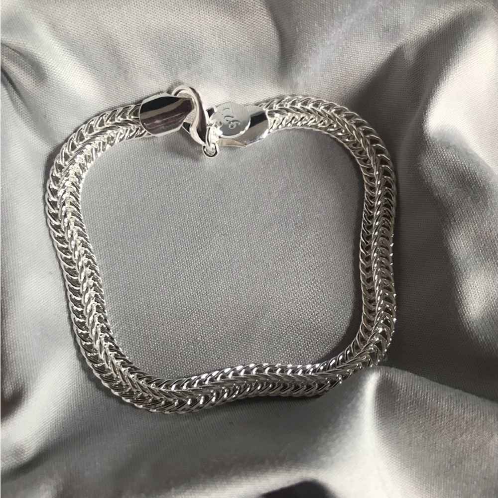 Sterling Silver Chain Bracelet